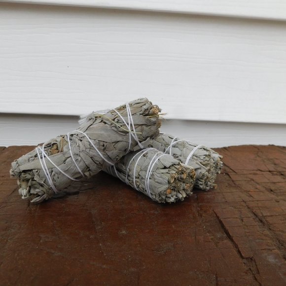 California White Sage Smudge Sticks / Wands (3) - Picture 7 of 9